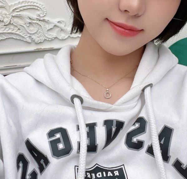 18K Trinity Necklace - 图片 6