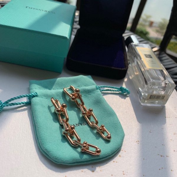 18K T HardWear Graduated Link Earrings - 图片 6