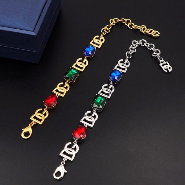 18K DG Crystals Bracelet - 图片 4