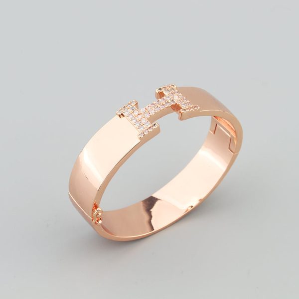 18K Clic H Diamond Bracelet - 图片 4