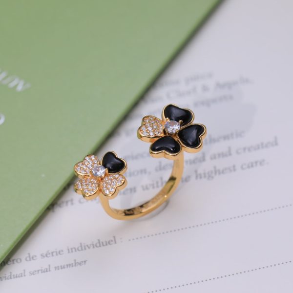 18K Cosmos Between the Finger Diamond Ring - 图片 6