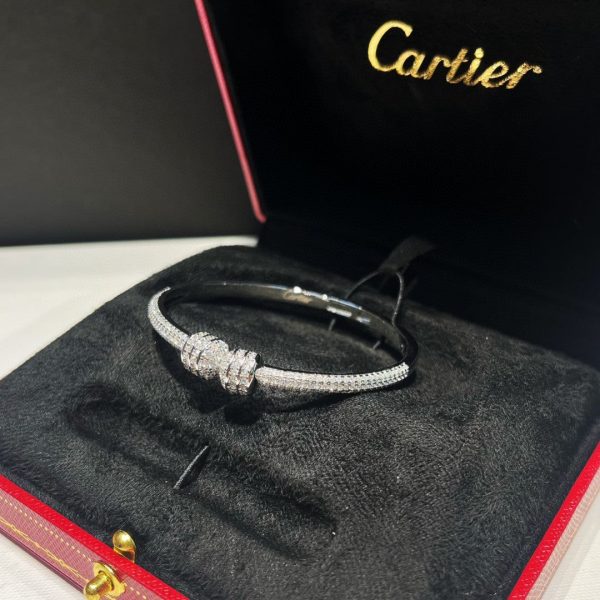 18K Juste Un Clou Diamonds Bracelet - 图片 3