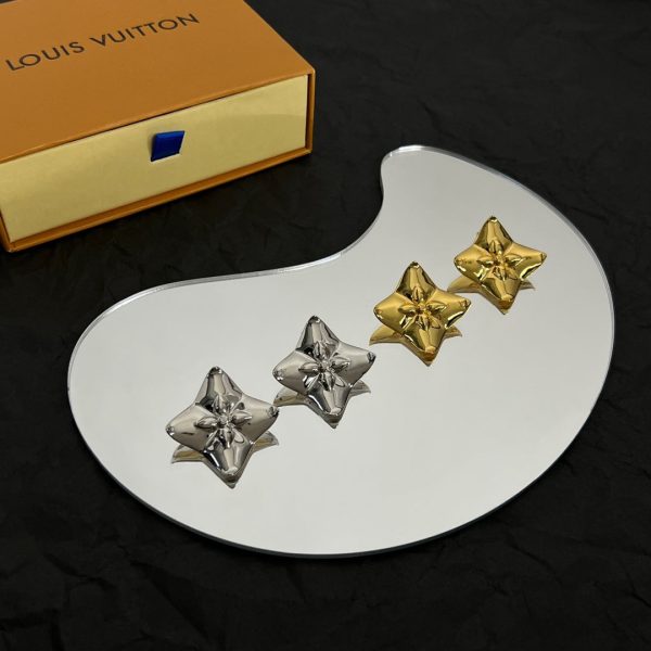 18K Louis Futura Earrings - 图片 4