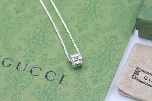 18K Double G Icon Twirl Necklace - 图片 8