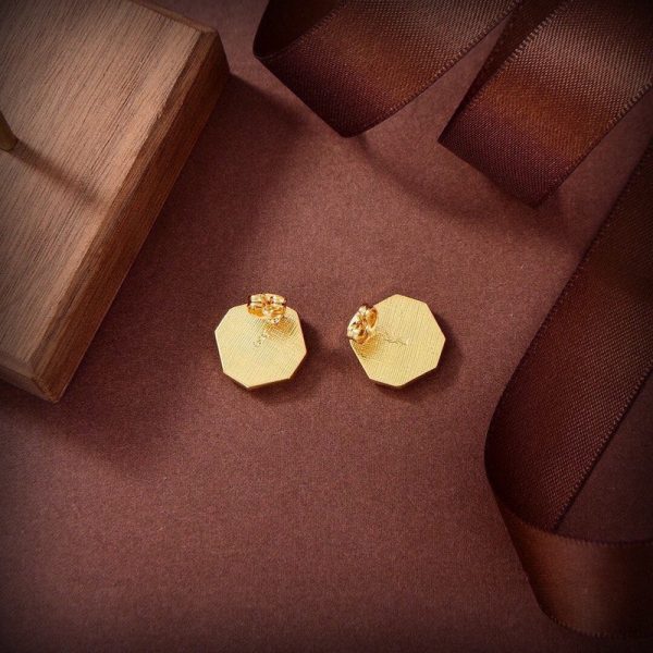 18K Saint Gold Earrings - 图片 5