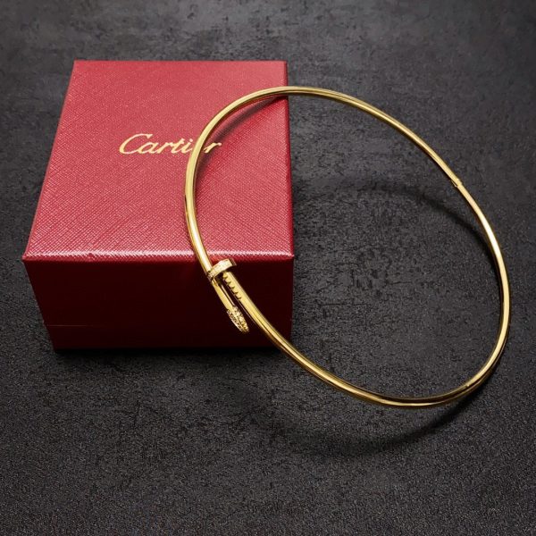 18K Juste Un Clou Diamond Necklace - 图片 3
