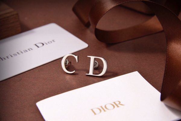 18K CD Earrings - 图片 2