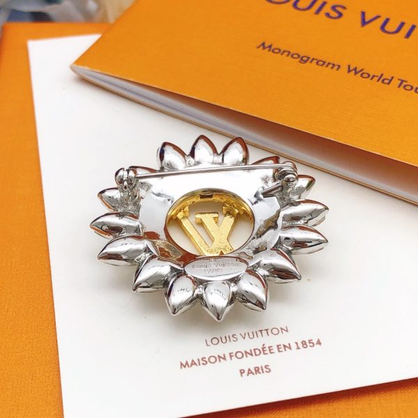 18K Louis Sunflower Brooch - 图片 6