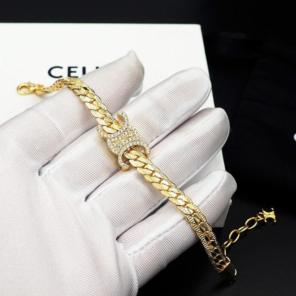 18K Triomphe Diamonds Bracelet - 图片 2