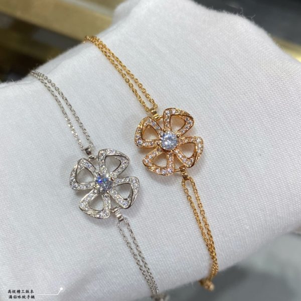 18K Fiorever Central Diamond Bracelet - 图片 7