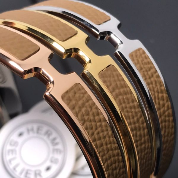 18K Olympe Brown H Bracelet - 图片 4