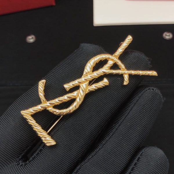 18K Saint Gold Brooch - 图片 3