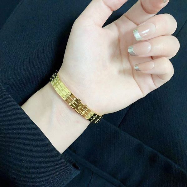 18K Louis Vintage Monogram Bracelet - 图片 4