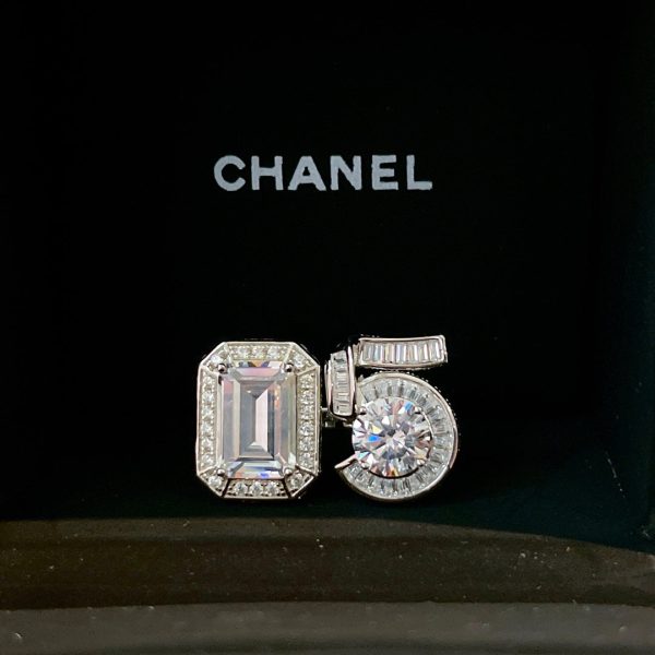 18K CC No.5 Diamonds Ring - 图片 5