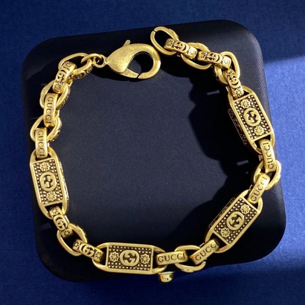18K Double G Chain Bracelet - 图片 3