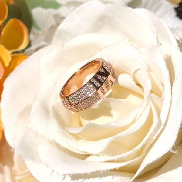 18K T Atlas x Closed Wide Ring - 图片 8