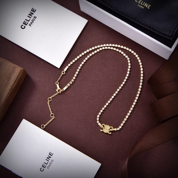 18K Triomphe Crystals Necklace - 图片 4