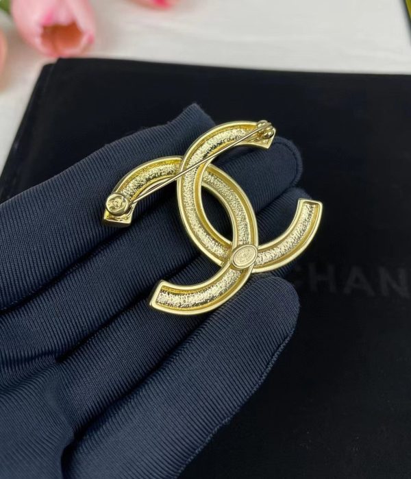 18K CC 24S Brooch - 图片 3