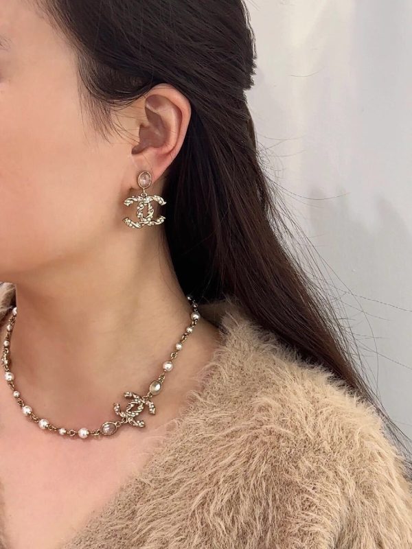 18K CC Pearls Necklace - 图片 3