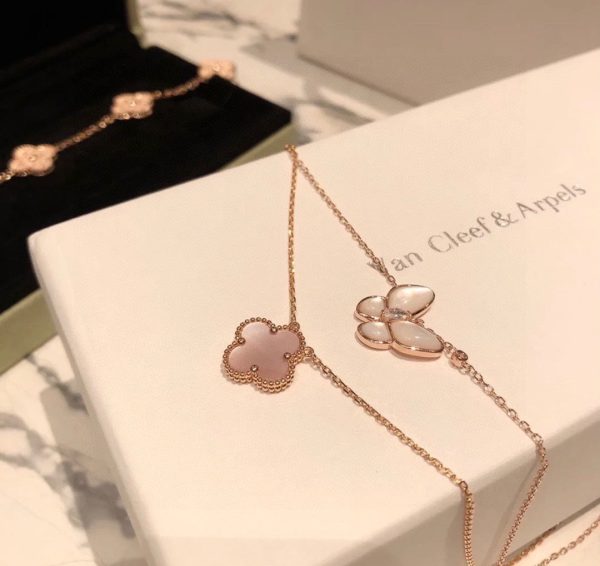 18K Magic Alhambra Pink Necklace - 图片 6