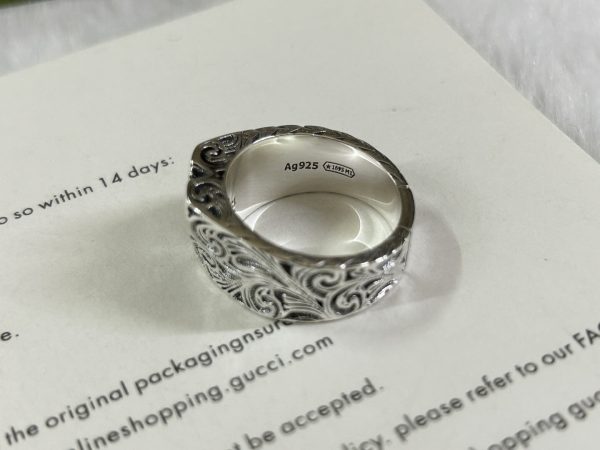 Double G Heart Ring - 图片 3