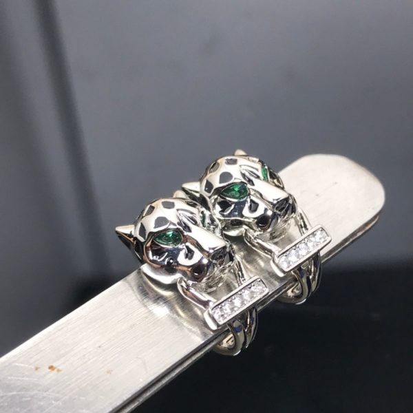 18K Panthère De Earrings - 图片 5