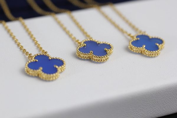18K Vintage Alhambra Agent Pendant Necklace - 图片 8