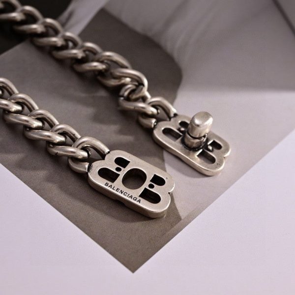 18K BB Monaco Chain Necklace - 图片 5