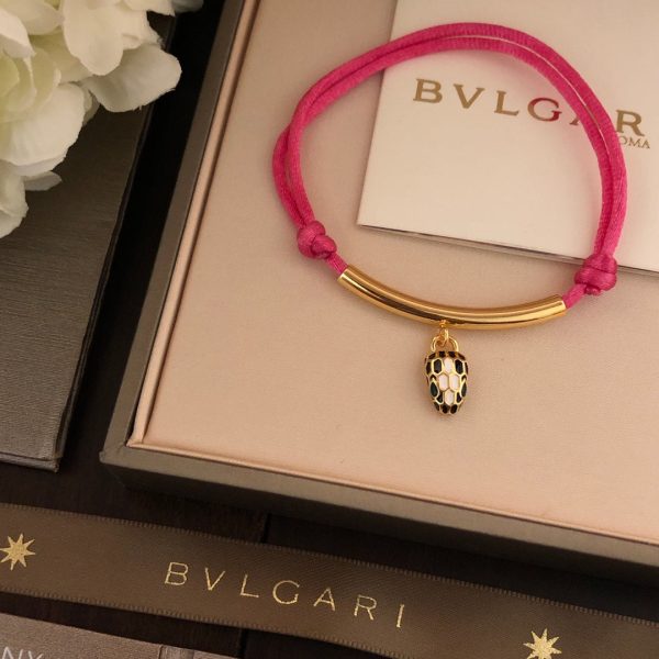 18K BV Serpenti Forever Pink Bracelet - Image 7