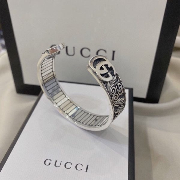 Marmont Double G Wide Bracelet - Image 11
