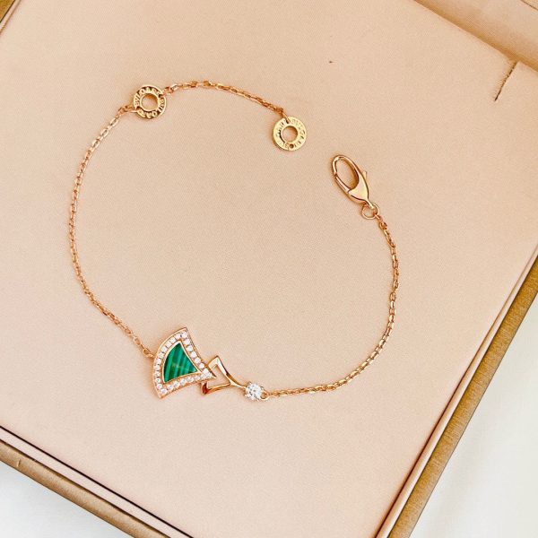 18K Divas' Dream Malachite Bracelet - 图片 4
