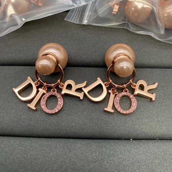 18K CD Tribales Pearl Earrings - 图片 3