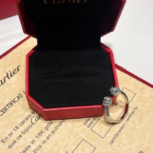 18K Juste Un Clou Diamonds Ring - 图片 5