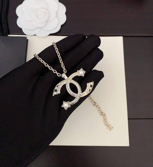 18K CC Star Choker Necklace - 图片 6