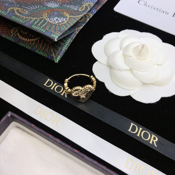 18K CD J'adior Heart Ring - 图片 4