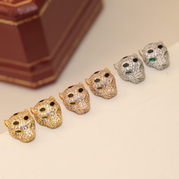 18K Panthère Earrings - 图片 6