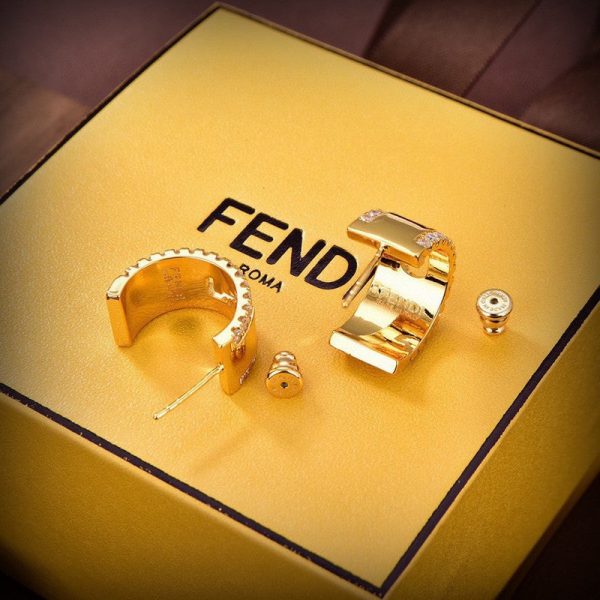 18K F O’Lock Earrings - Image 3