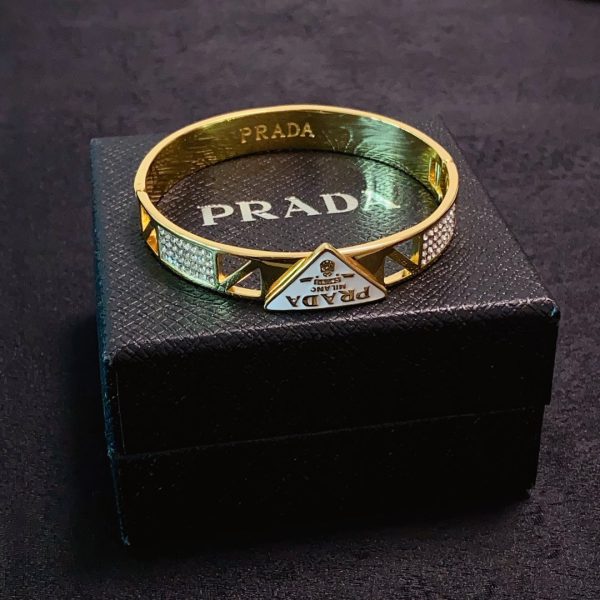 18K Pra Triangle Diamond Bracelet - 图片 4