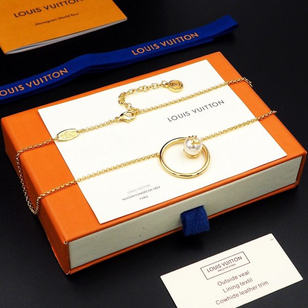 18K Louis Eclipse Pearls Necklace - 图片 15