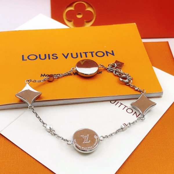 18K Louis Blossom Green Flower Bracelet - 图片 5