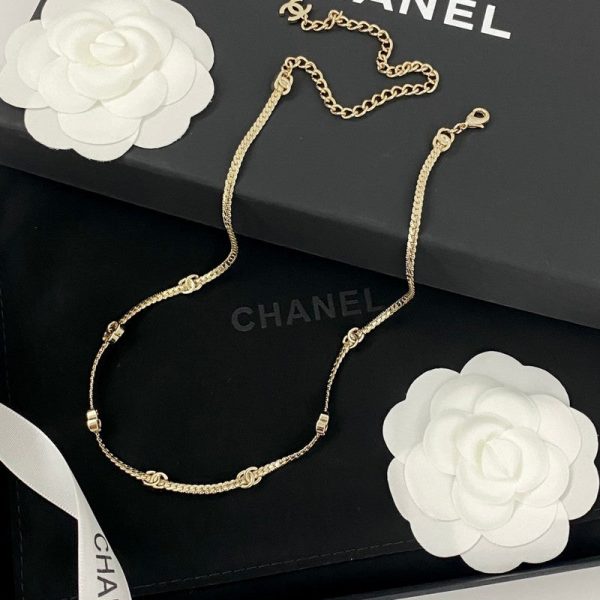 18K CC Chain Necklace - 图片 5