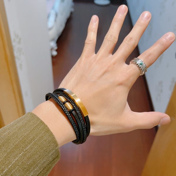 18K Double G Anger Forrest Bracelet - 图片 2
