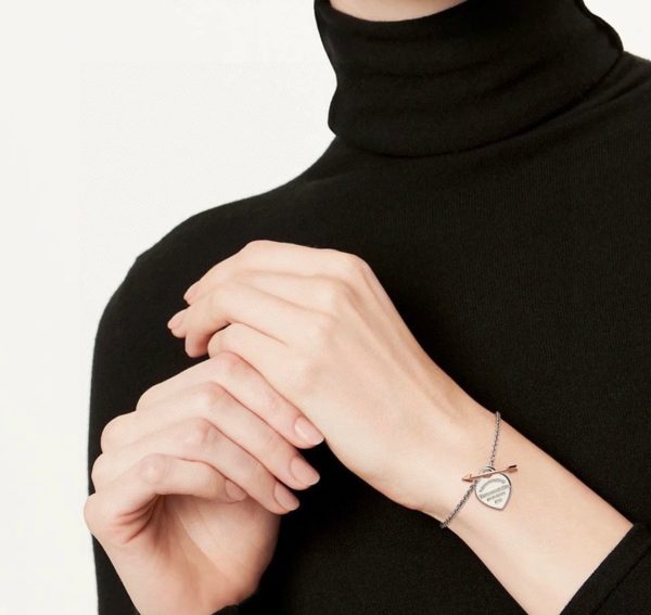 18K Return to Tiffany Lovestruck Heart Tag Bracelet - 图片 2