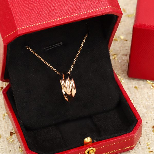 18K Trinity Necklace - 图片 2