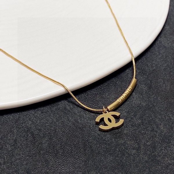 18K CC Gold Necklace - 图片 4