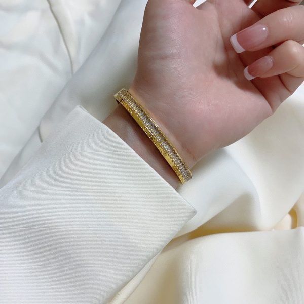 18K Louis Crystals Bracelet - 图片 3