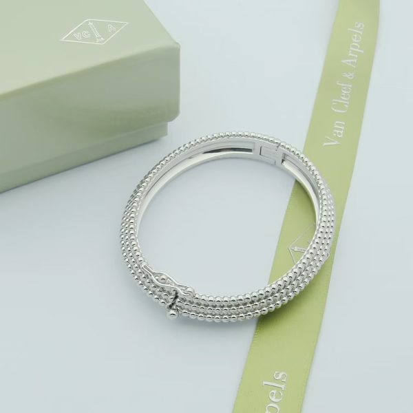 18K Perlee Pearls Five Rows Bracelet - 图片 9