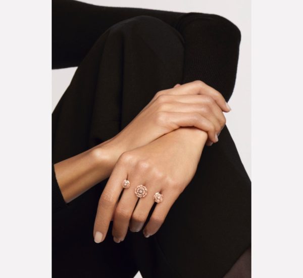 18K CC Extrait De Camélia Transformable Ring - 图片 5