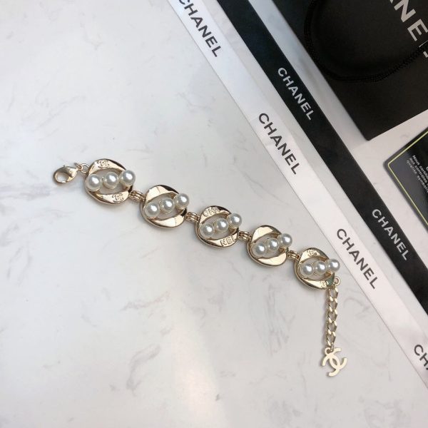 18K CC Pearl Bracelet - 图片 8