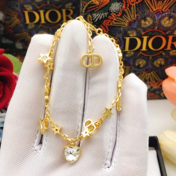 18K CD Star Crystal Bracelet - 图片 3